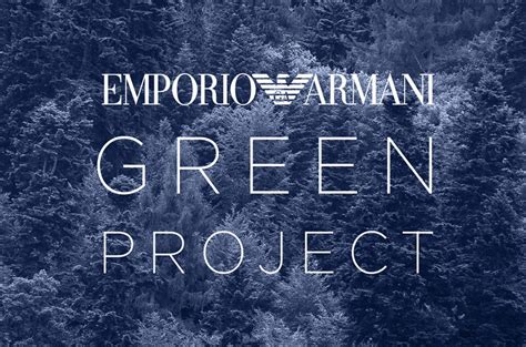 armani sustainability project.